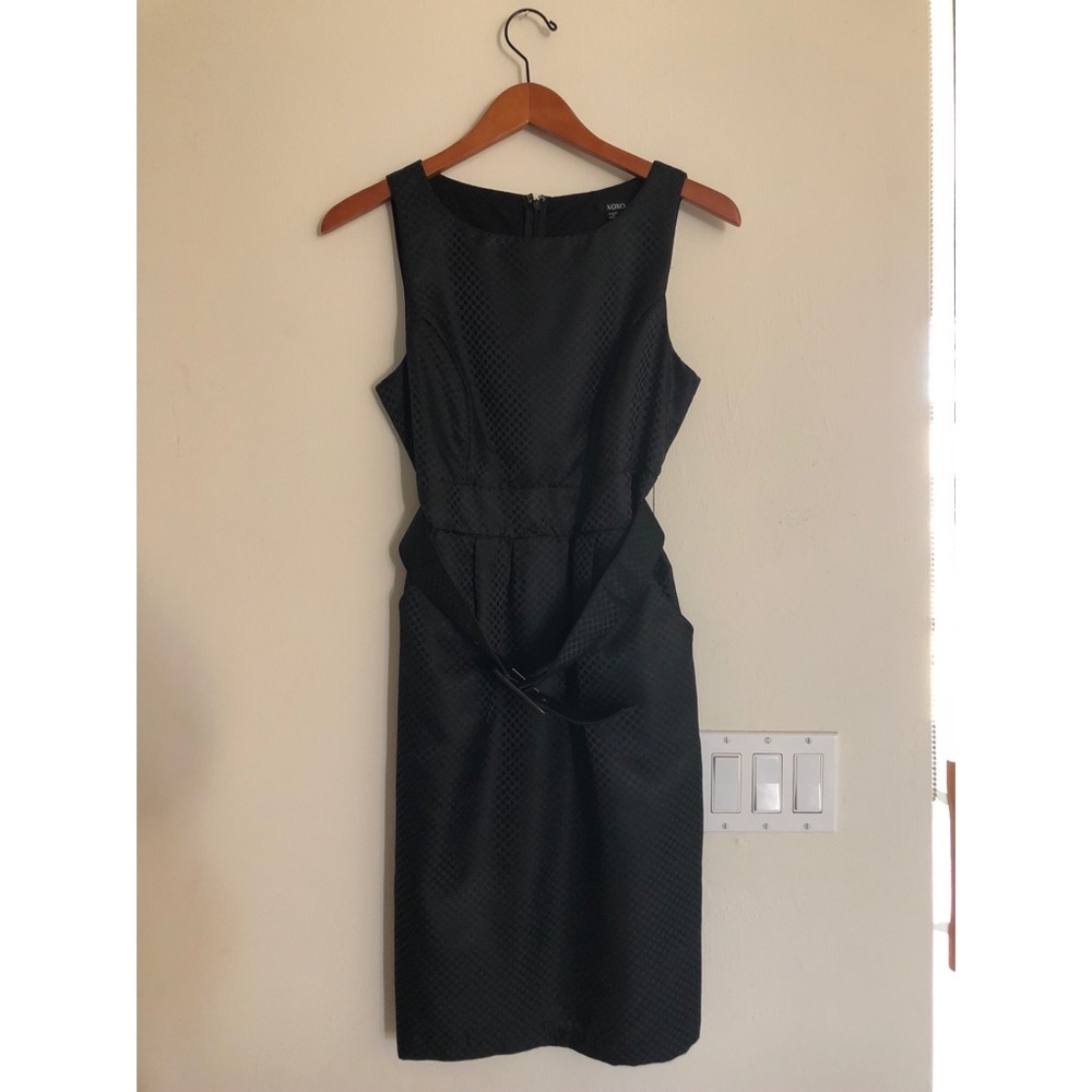 Black Dress with belt (Size 7)